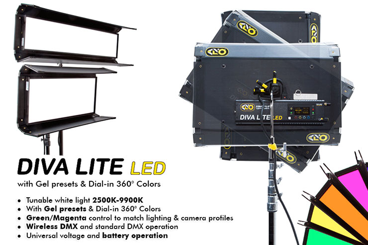 Kino Flo Diva-Lite LED 30 DMX